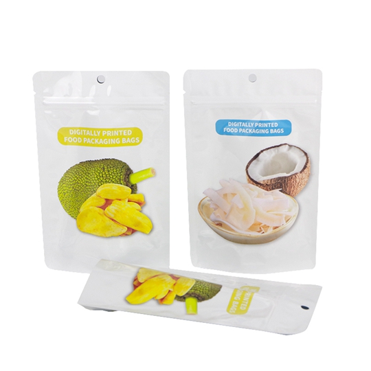 休闲食品零食袋榴莲椰子干果自立自封包装袋