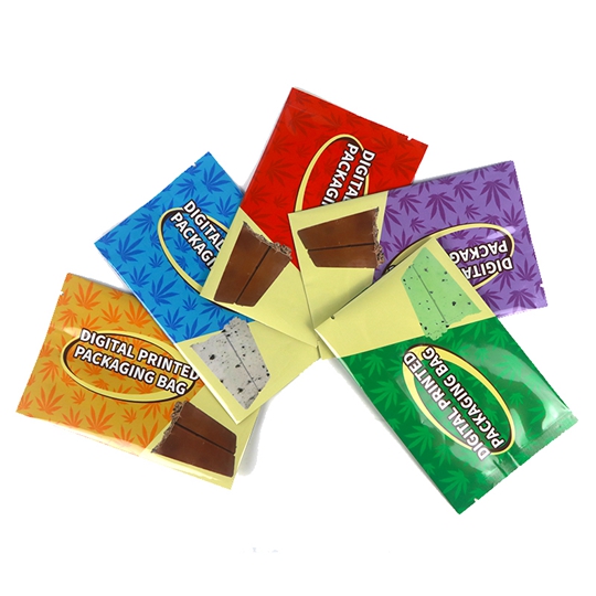 休闲食品袋巧克力糖果零食包装袋中风袋
