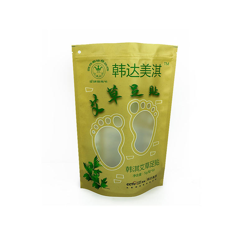 开异形窗袋自立拉链袋
