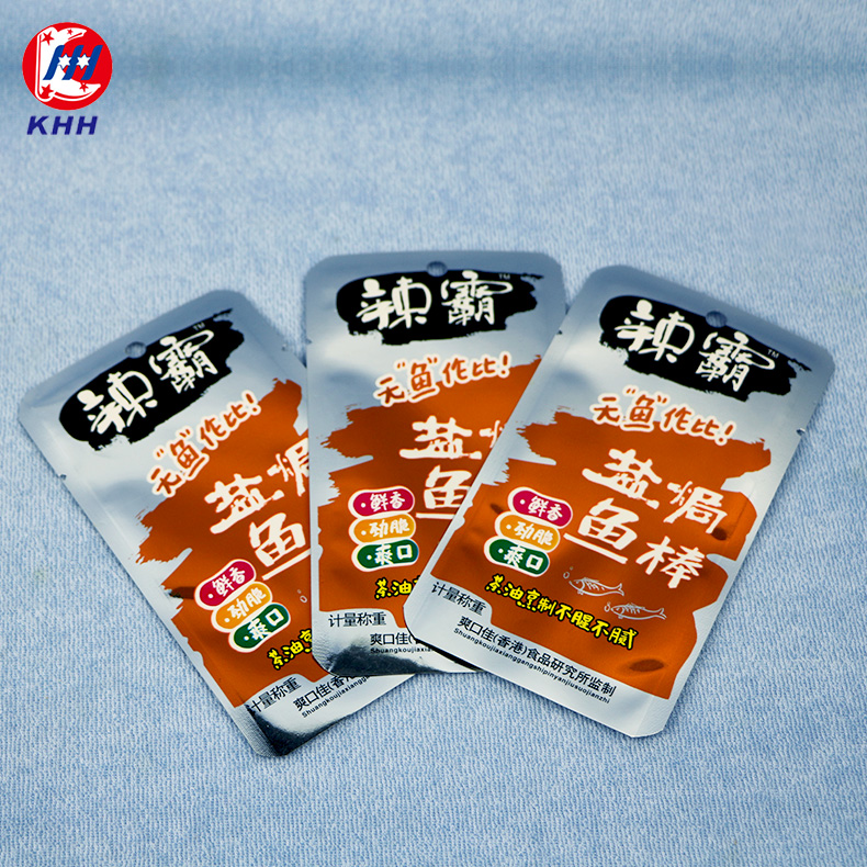 盐焗鱼棒休闲食品包装袋
