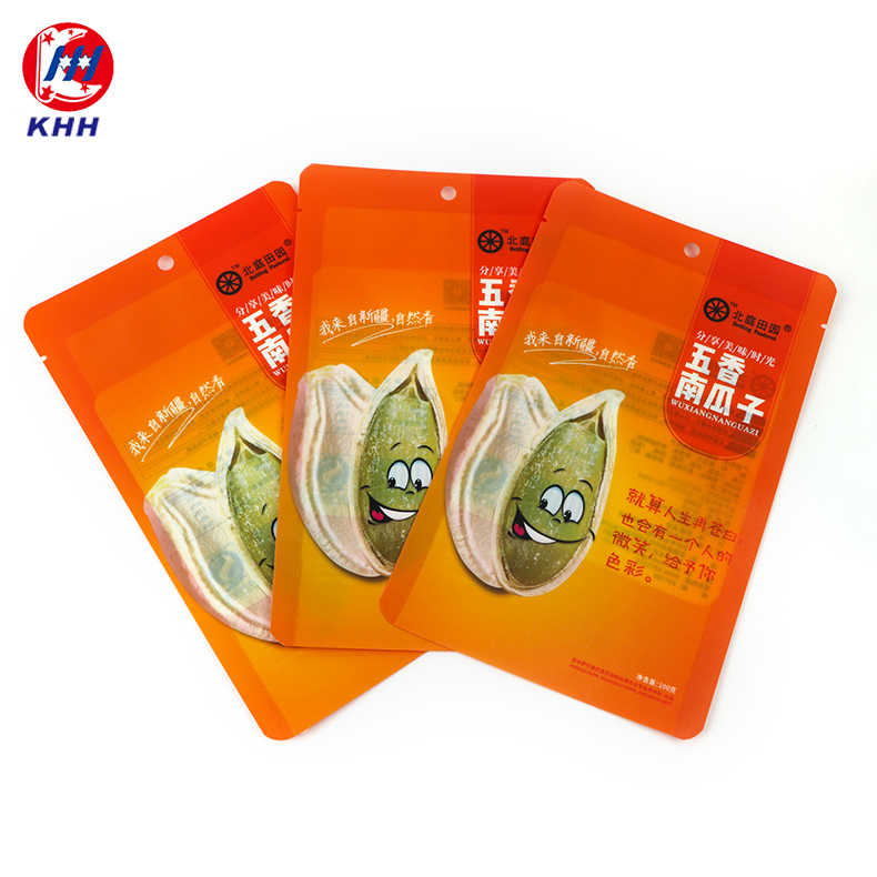 三边封瓜子休闲食品包装袋
